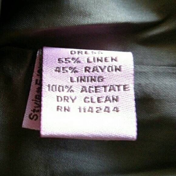 Eliza J Halter Dress Brown Turquoise Floral Linen Rayon 4 - Picture 7 of 8